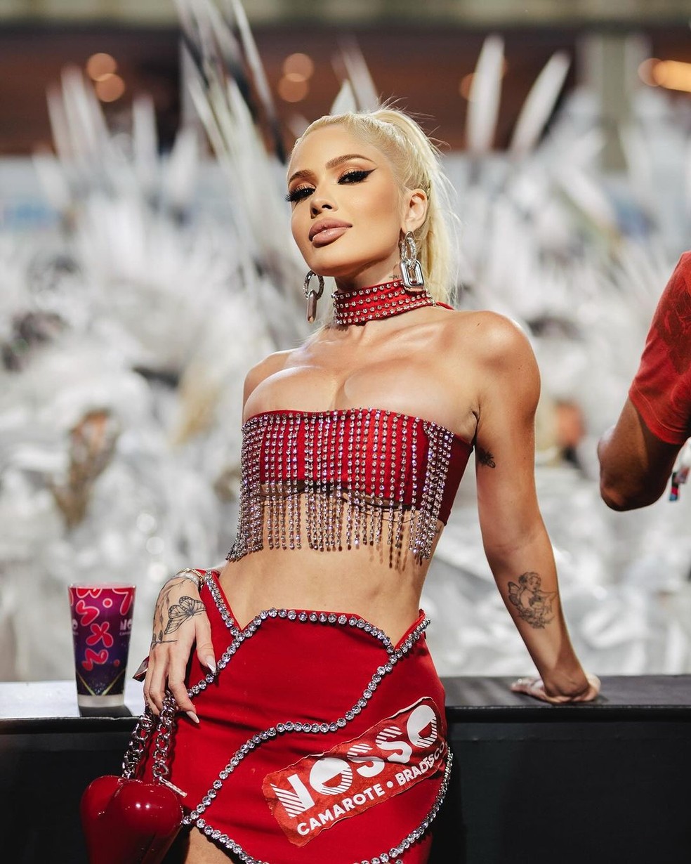 Karoline Lima mostrou look usado no Carnaval 2024 &mdash; Foto: Reprodu&ccedil;&atilde;o Instagram
