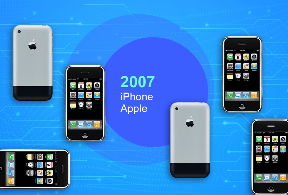 Apple recebeu destaque ao entrar no mercado pelo sistema operacional moderno — Foto: Editoria de Arte