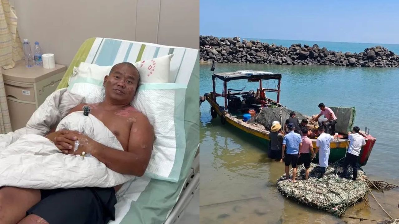 Turista sobrevive sete dias à deriva no mar após cair de pen