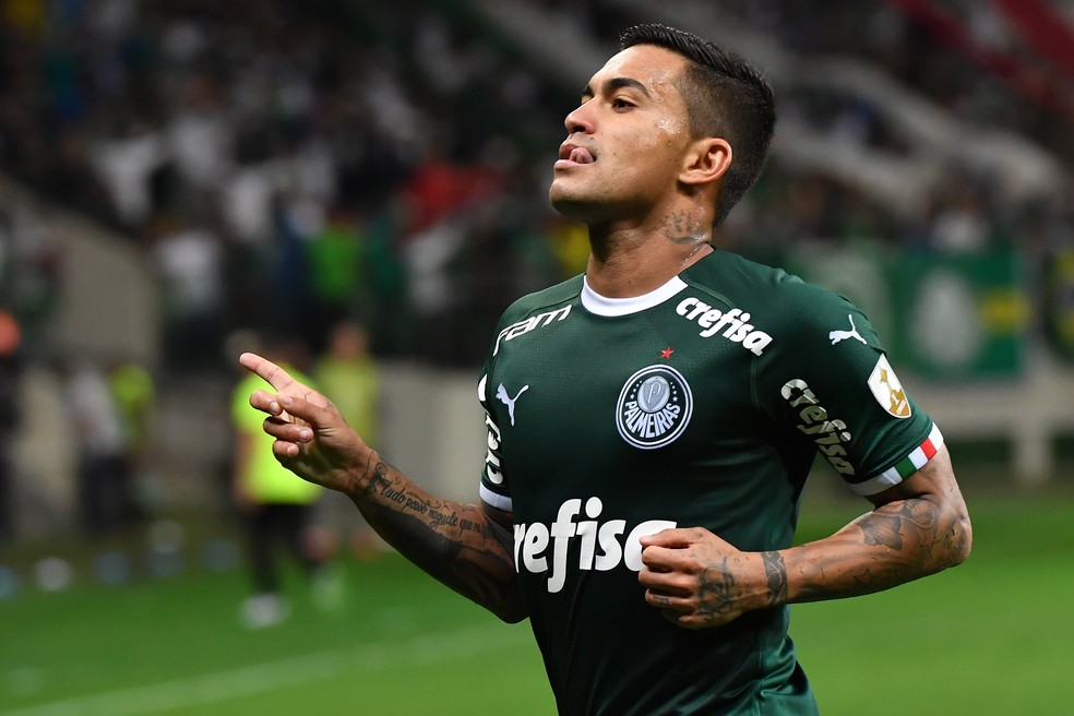 Dudu, do Palmeiras &mdash; Foto: NELSON ALMEIDA / AFP / 30-07-2019