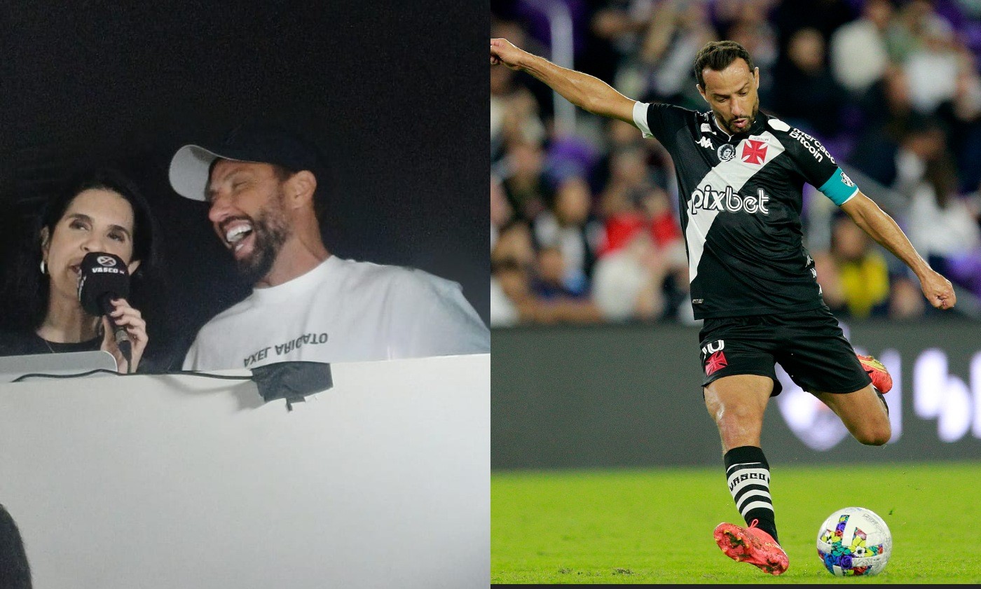 Lembra dele? Nenê comparece ao Maracanã para Vasco e Boca Juniors, pela Sul-Americana