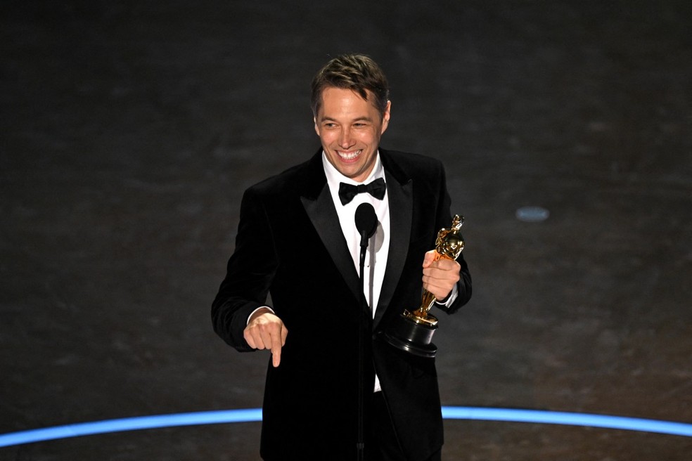 Sean Baker, diretor de'Anora' — Foto: Patrick T. Fallon / AFP