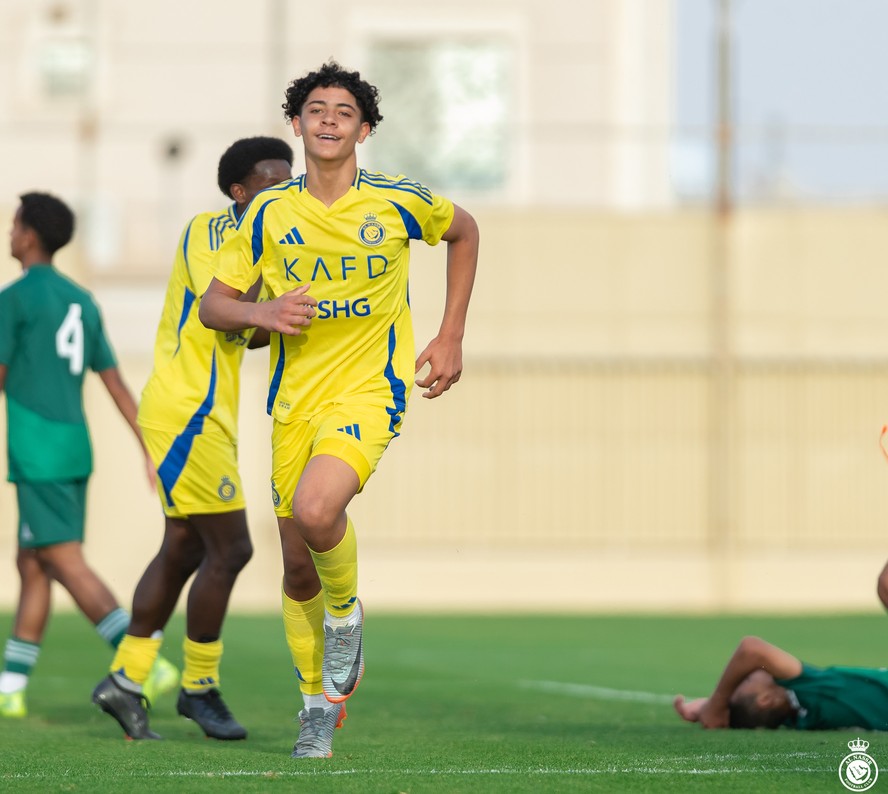 Filho de Cristiano Ronaldo marca mais um gol pelo Al-Nassr