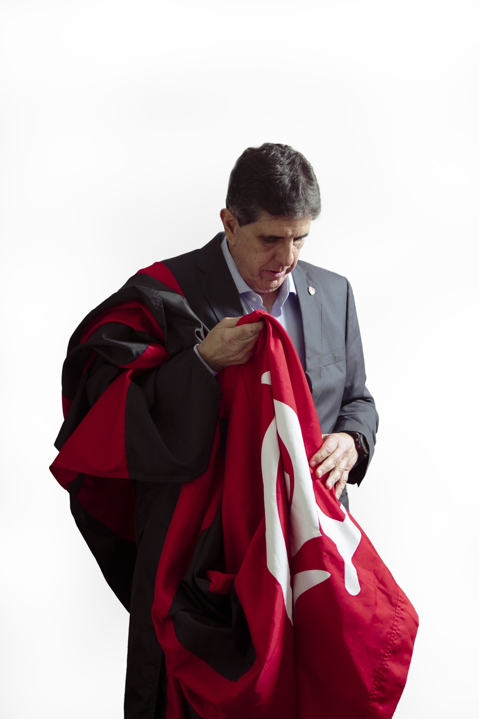 Mauricio de Mattos, candidato à presidência do Flamengo — Foto: Leo Martins / Agencia O Globo