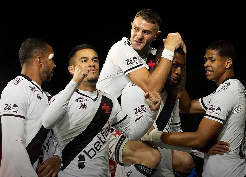 Ataque do Vasco funcionou contra o Cruzeiro — Foto: Divulgação