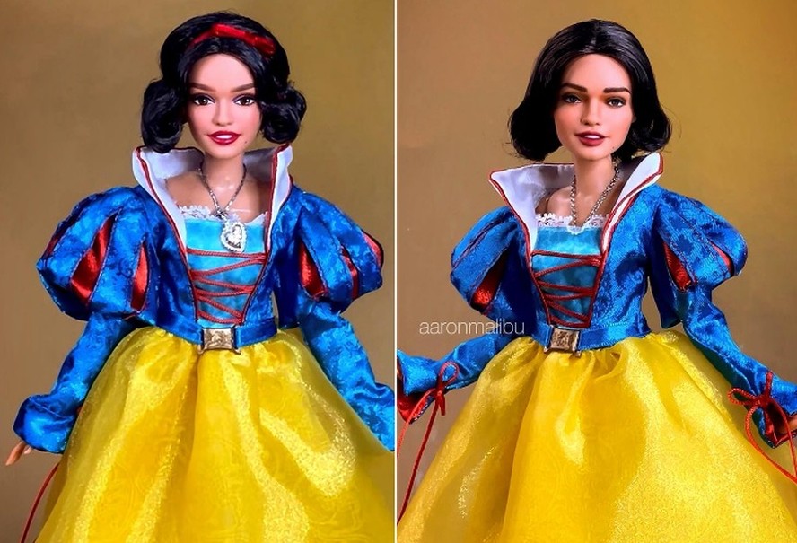 Colecao De Designer De Princesas Da Disney Branca De Neve DOLL