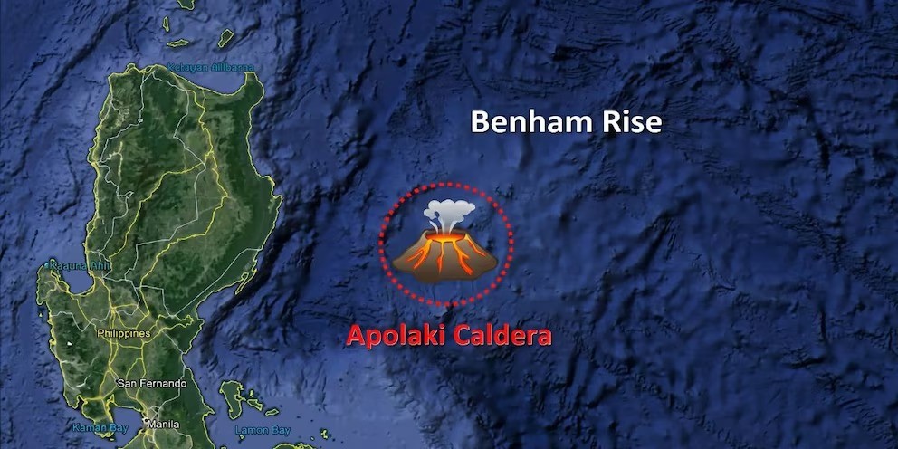 Gigante submerso de 150 km: cientistas identificam nas Filipinas a maior caldeira vulcânica do mundo