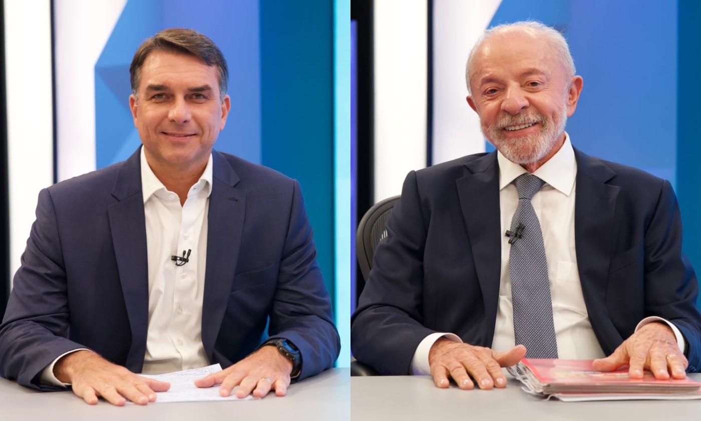 Entrevistas completas de Lula e Flávio Bolsonaro na Globo: veja onde assistir na íntegra