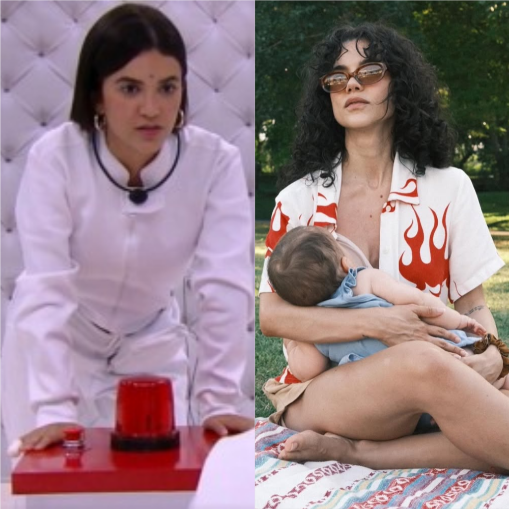 Manu Gavassi, do 'BBB 20', tem 33 anos e se tornou mãe no ano passado. Ela é cantora, atriz e costuma fazer muitas publis nas redes sociais — Foto: Reprodução/TV Globo e Reprodução/Instagram