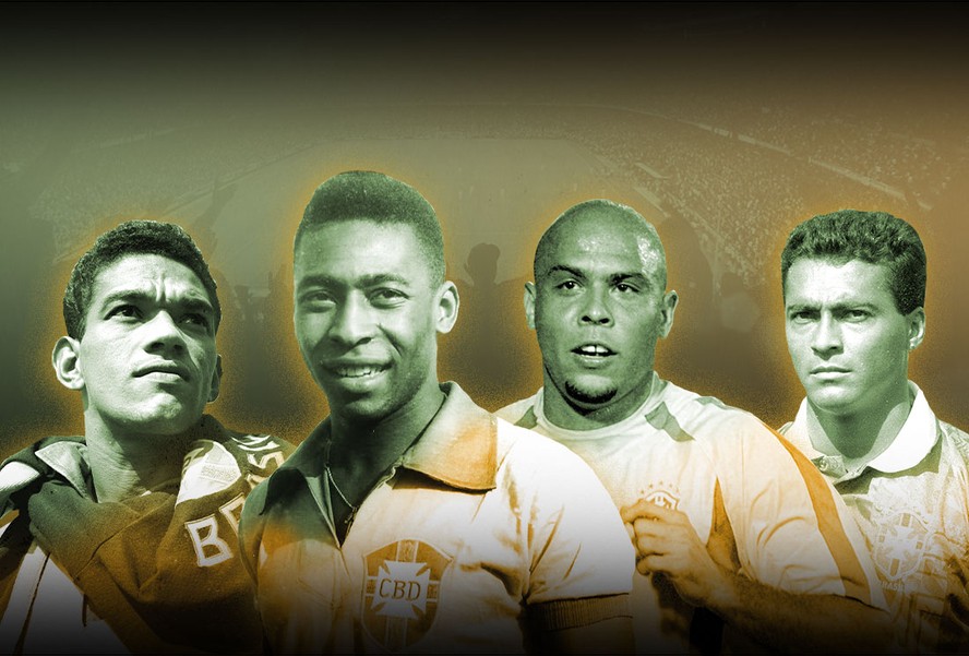 Os melhores jogadores da história da Seleção Brasileira