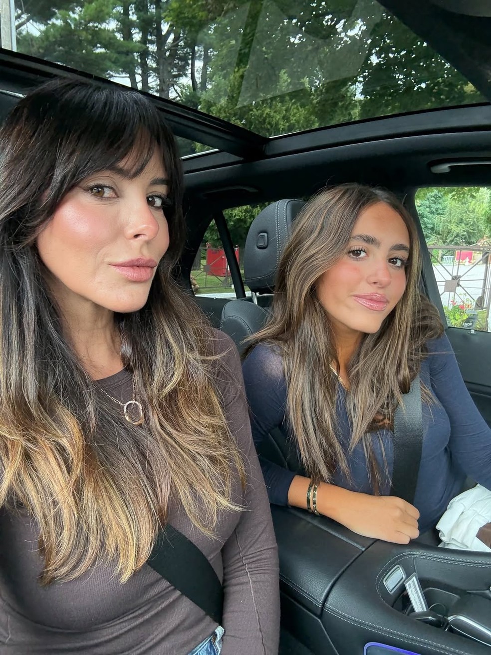 Suzana Gullo com a filha, Donatella — Foto: Reprodução Instagram