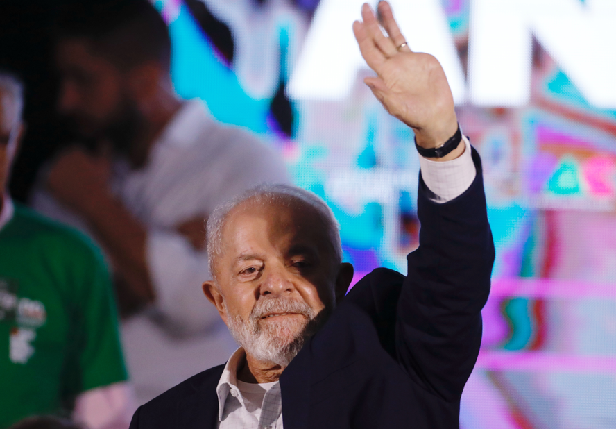 Lula durante evento