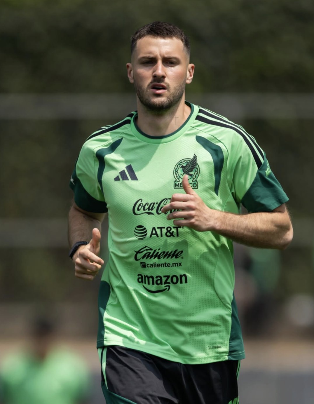 Atacante Santiago Giménez sofre grave lesão e deixa campo de maca na Copa