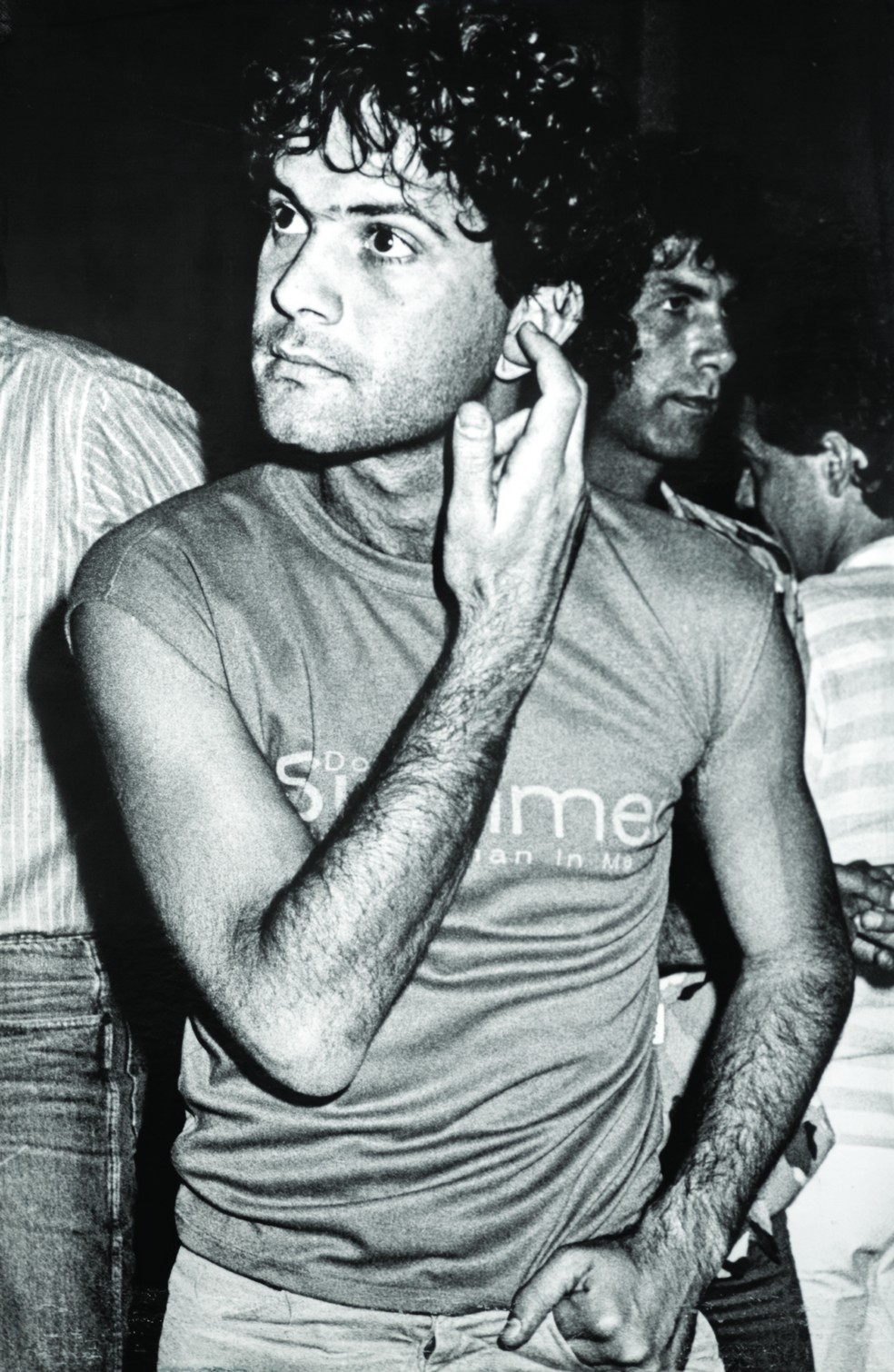 Registro na mostra. Na plateia de show de Caetano no Copacabana Palace, em 1985: o ídolo que se tornou amigo — Foto: Divulgação/Cristina Granato