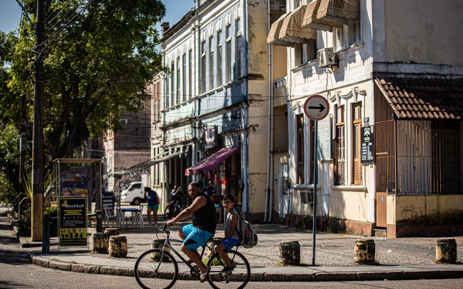 Wonderful landscapes: Maréchal Hermès stands out among the districts most used as a setting — Photo: Hermes de Paula / Agência O Globo