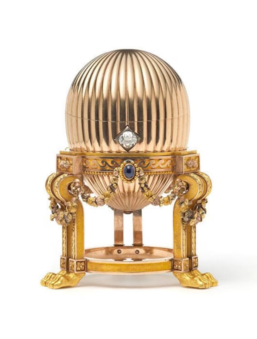 Ovos Fabergé Imperiais — Foto: Reprodução