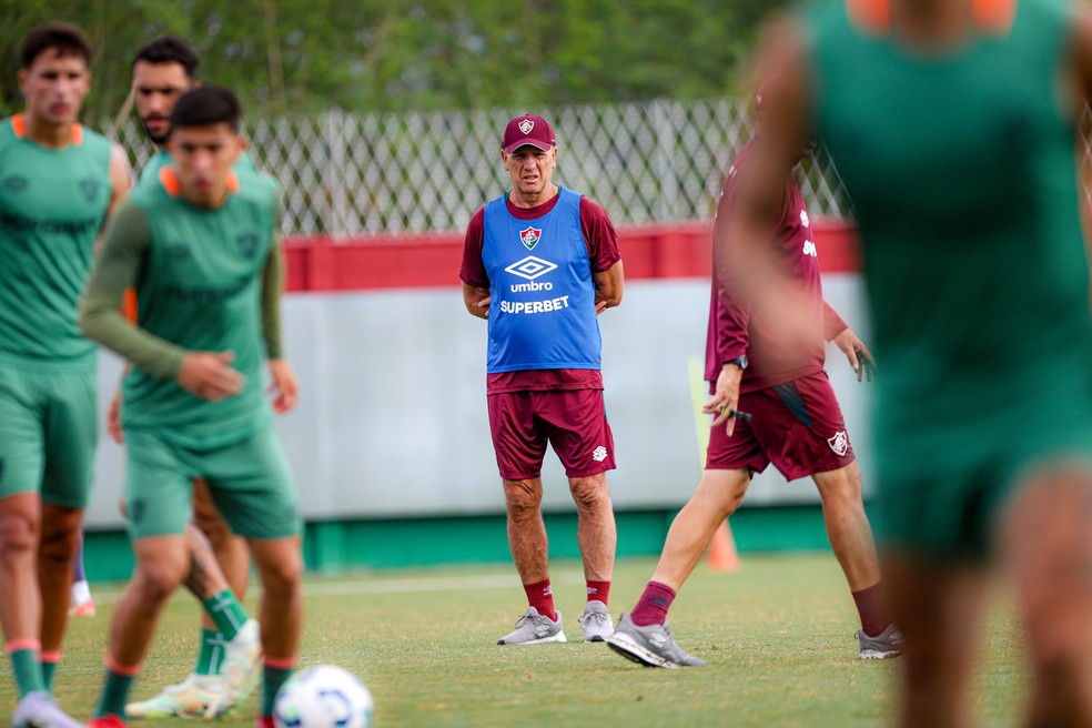 Renato Gacho reconhece dificuldade de repor sada de Arias  Foto: Marina Garcia/Fluminense