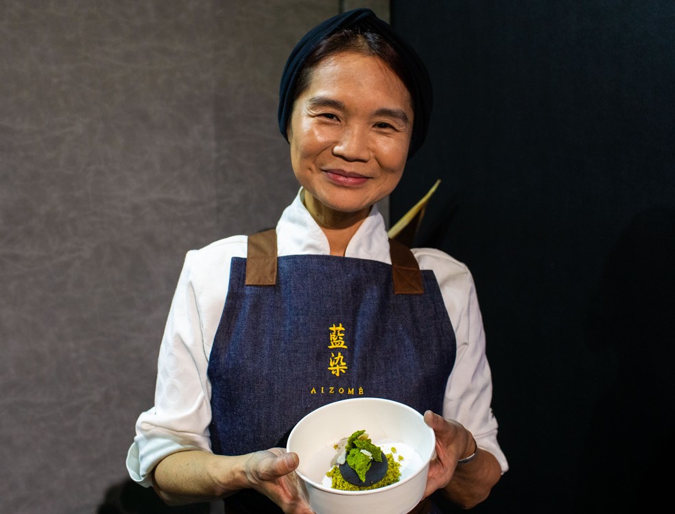 Telma Shiraishi, chef do Aizomê — Foto: Edilson Dantas/Agência O Globo