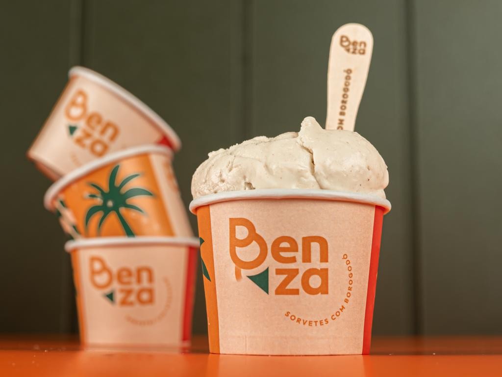 A sorveteria Benza tem como carro-chefe sabores do norte e nordeste — Foto: Caio Rabello