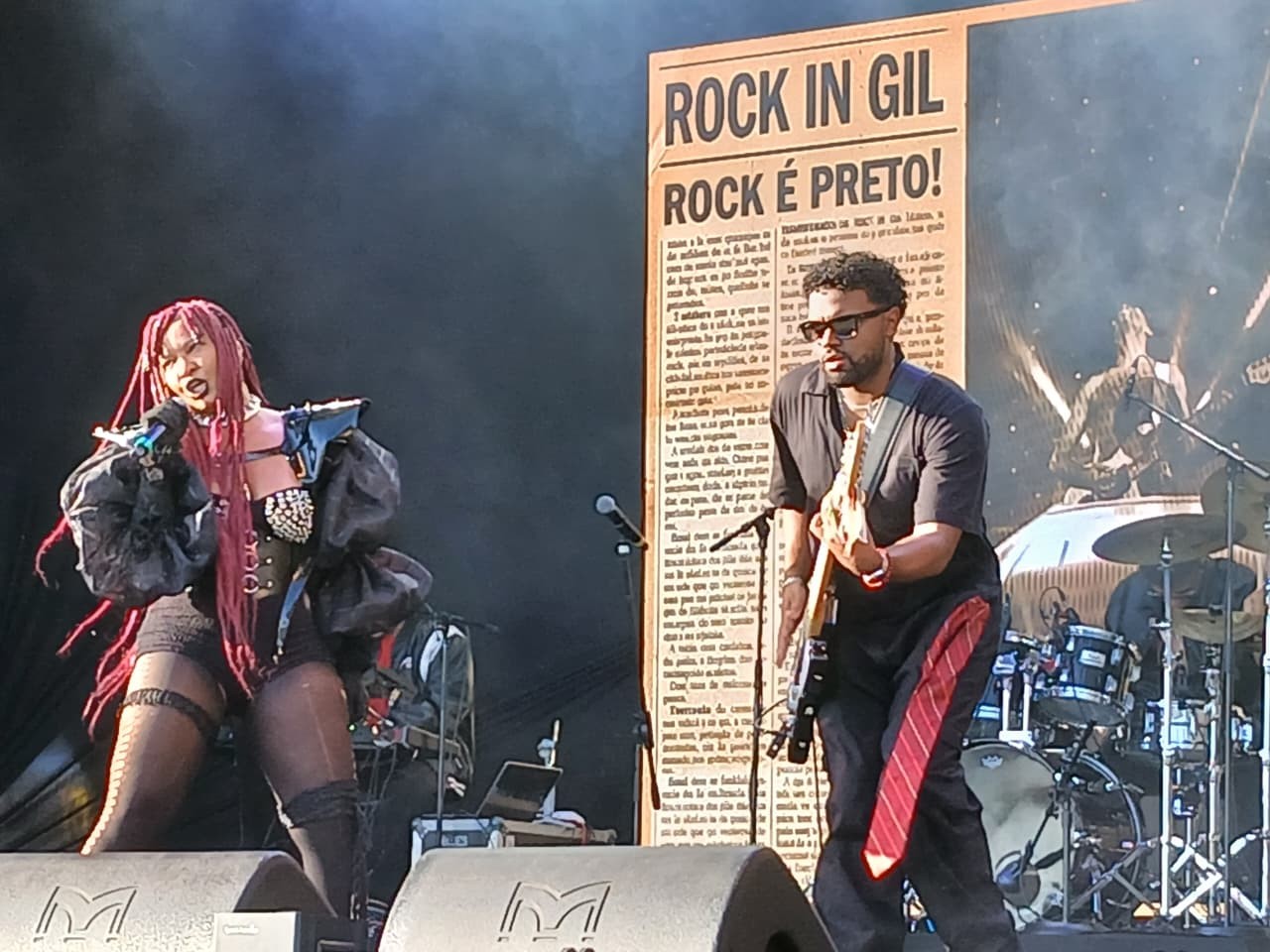 Gil in Rio: shows como o de Larissa Luz no palco Supernova celebram obra do baiano, uma das atrações do festival - Foto