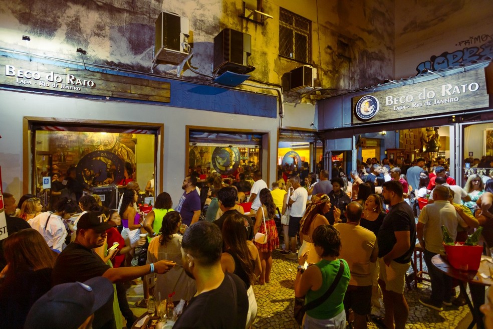 Beco do Rato, começo da Rua Morais e Vale — Foto: Leo Martins