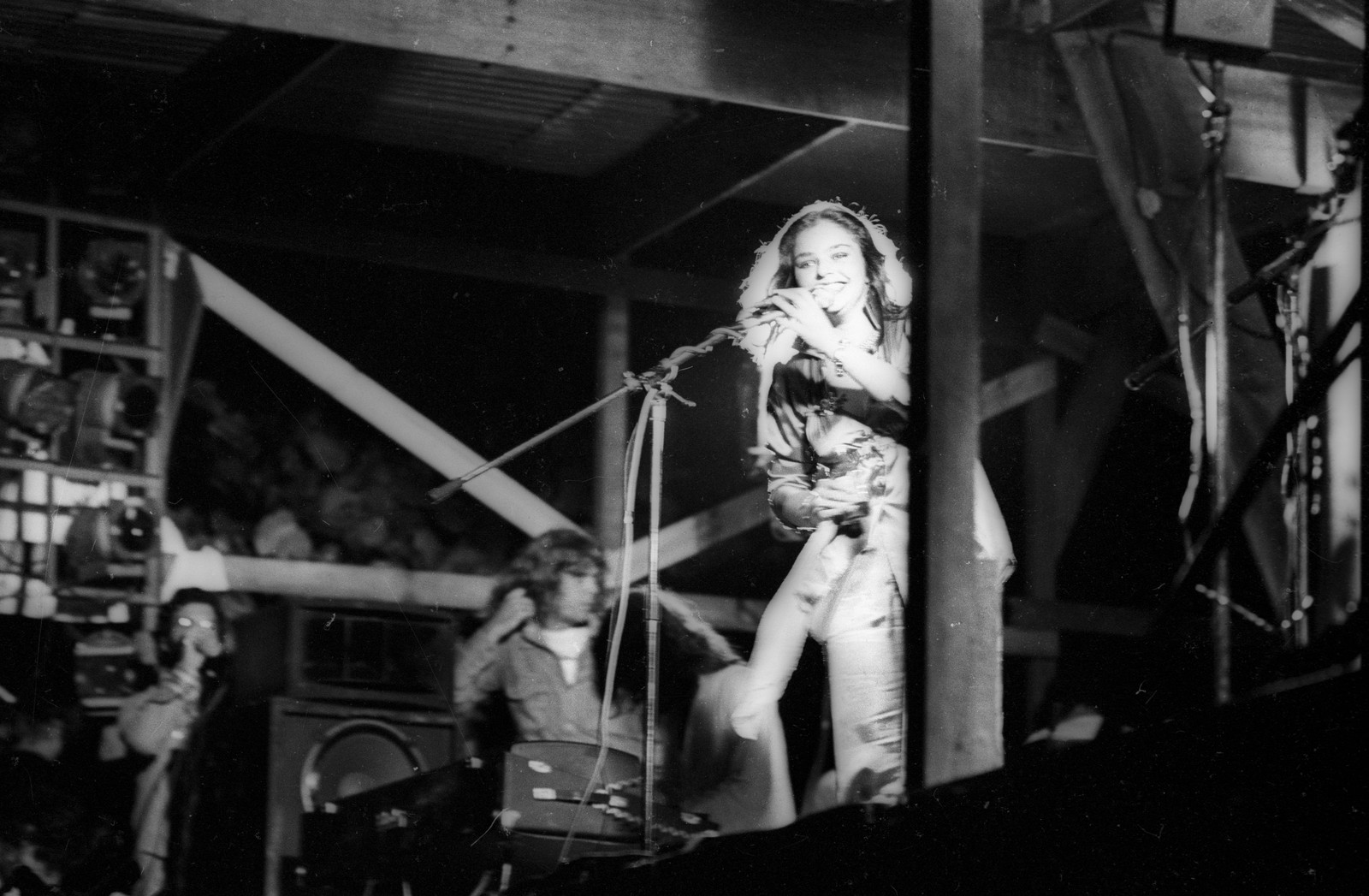 No Festival de Rock de Saquarema, em 1976 — Foto: Jorge Peter