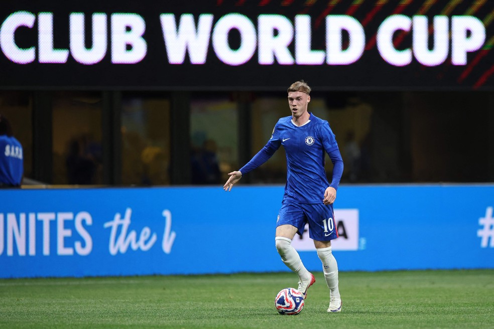 Cole Palmer é a principal referência do Chelsea no Mundial de Clubes — Foto: ALEX GRIMM / GETTY IMAGES NORTH AMERICA / Getty Images via AFP