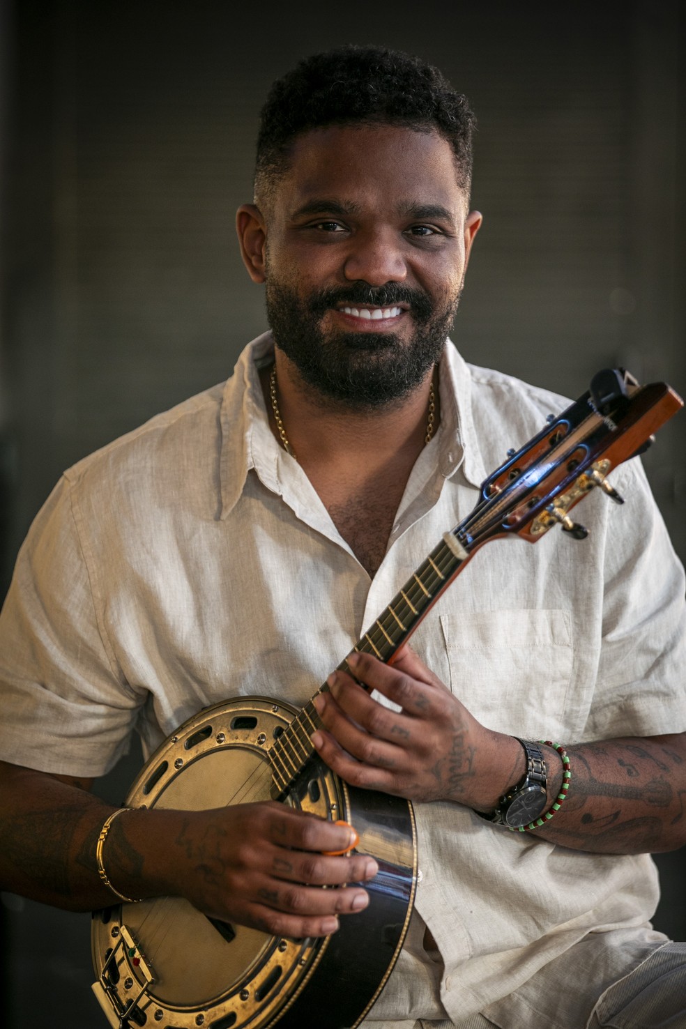 Arlindinho, filho de Arlindo Cruz — Foto: Guito Moreto