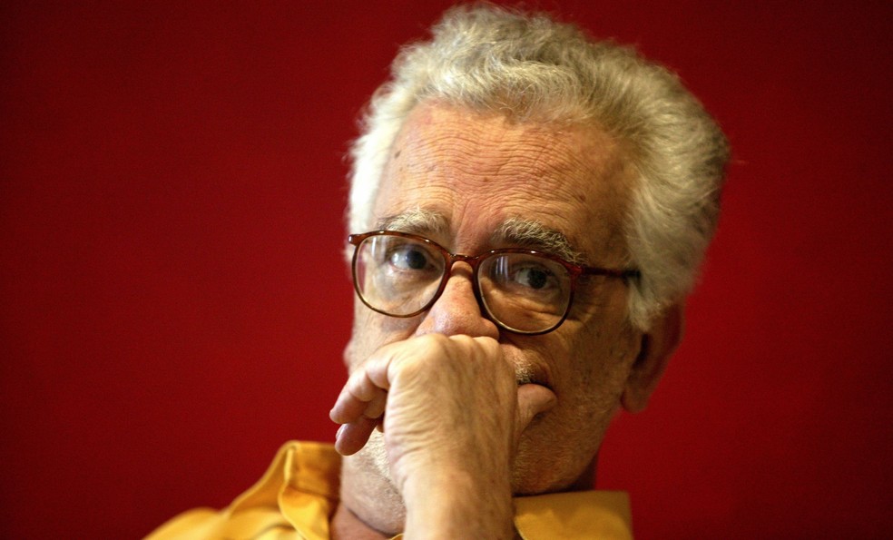 O cinesta Eduardo Coutinho, diretor de "Edifício Master", morto em 2014 — Foto: Leo Aversa