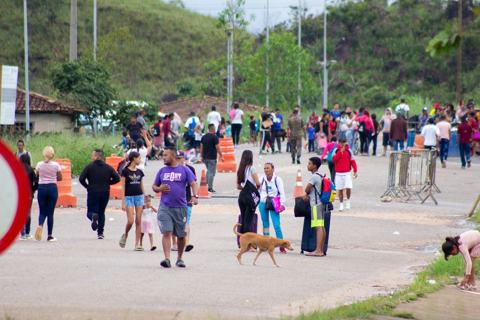Operação Acolhida, on the border between Brazil and Venezuela: 950,000 migrants have entered the country since 2017 — Photo: Reynesson Damasceno/Ato Press