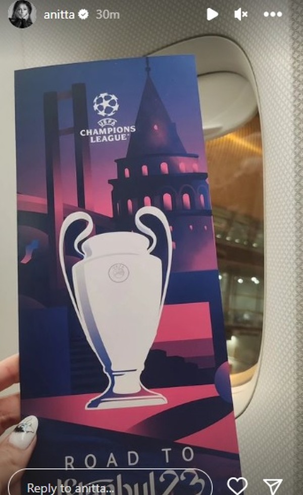 Anitta na cerimônia de abertura, entradas ao vivo direto de Istambul e  muito mais no super pré-jogo da final da UEFA Champions League no SBT