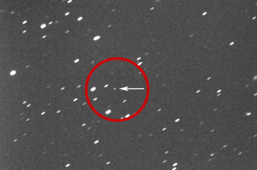 Registro do asteroide 2023 DZ2, o maior desde 2019 a se aproximar da Terra
