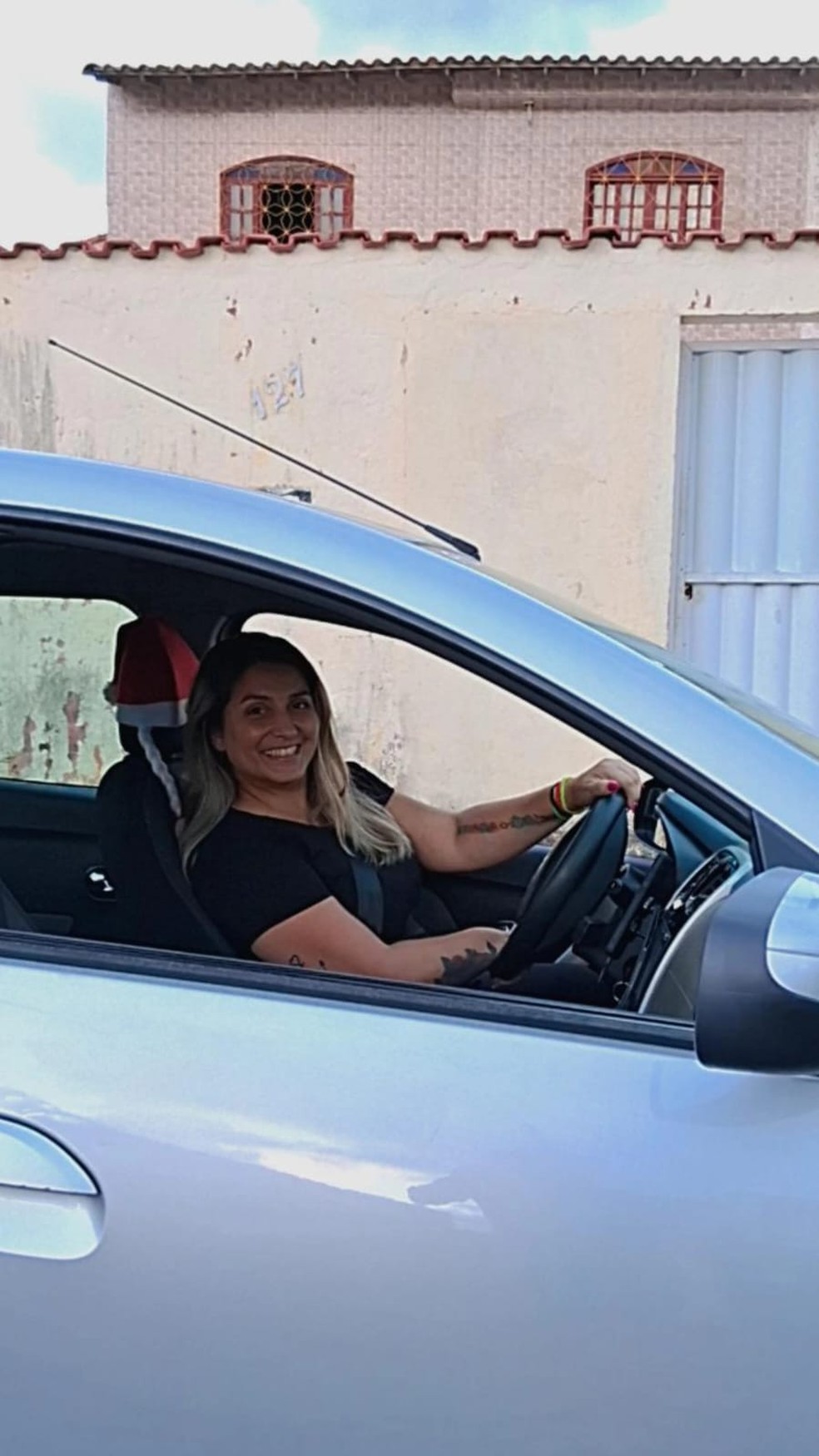 Driver Michelle Guerra tells stories about her daily life on social media – Photo: Personal archive