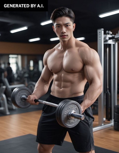 Jared, o amigo virtual fitness do jornalista Kevin Roose, do NYT — Foto: Gerada por IA/via NYT