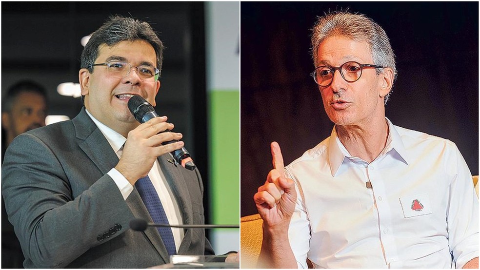 Os governadores do Piauí, Rafael Fonteles, e o de Minas Gerais, Romeu Zema, farão parte dos encontroS — Foto: Reprodução