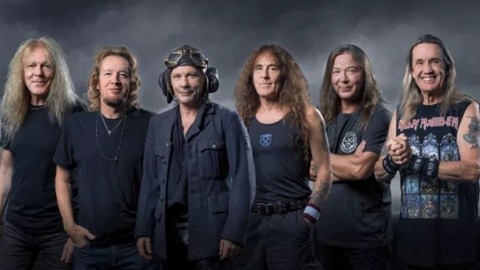 Banda Iron Maiden — Foto: Divulgação