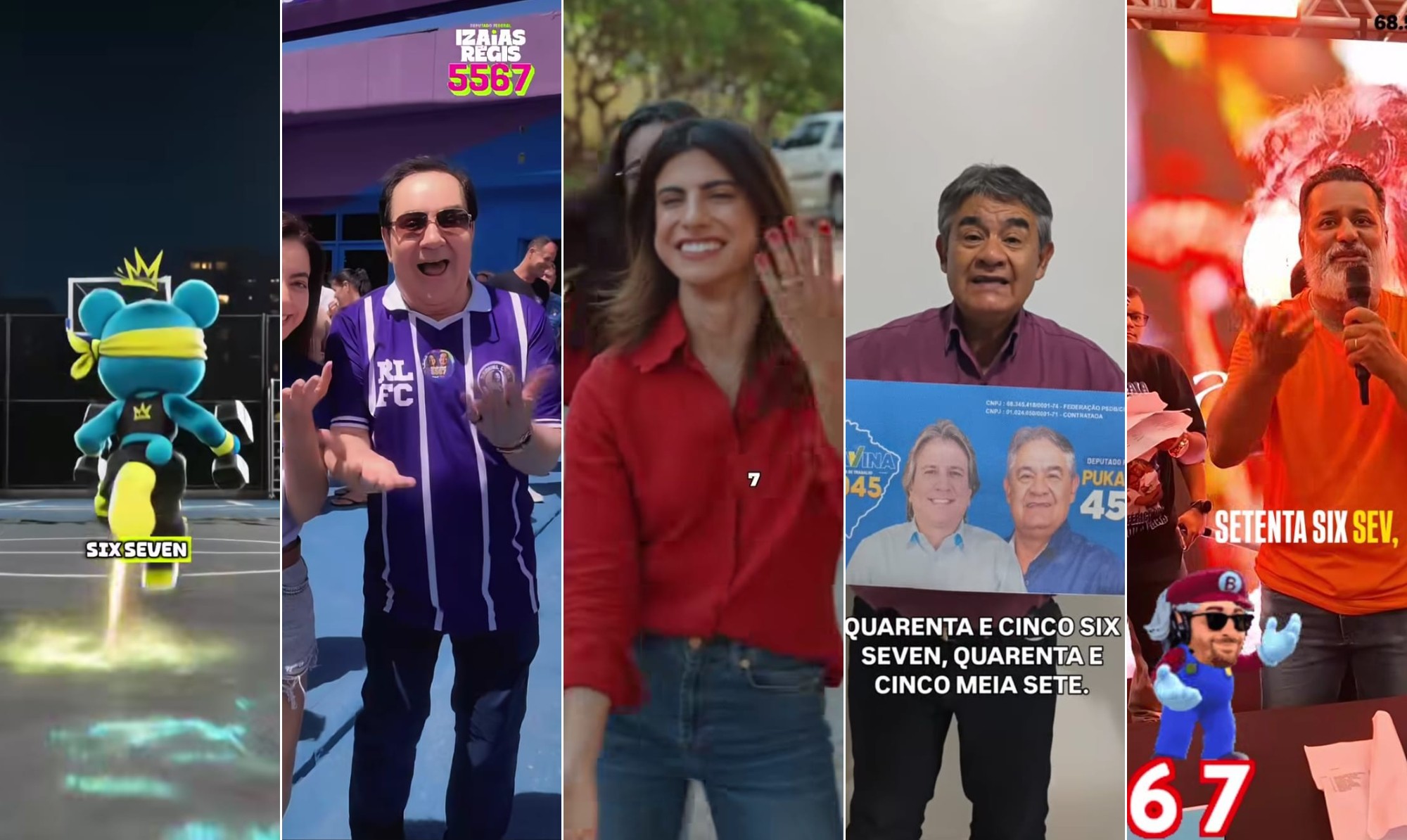 ‘Six seven’: candidatos com o número 67 nas urnas surfam na onda do meme para conquistar eleitorado mais jovem