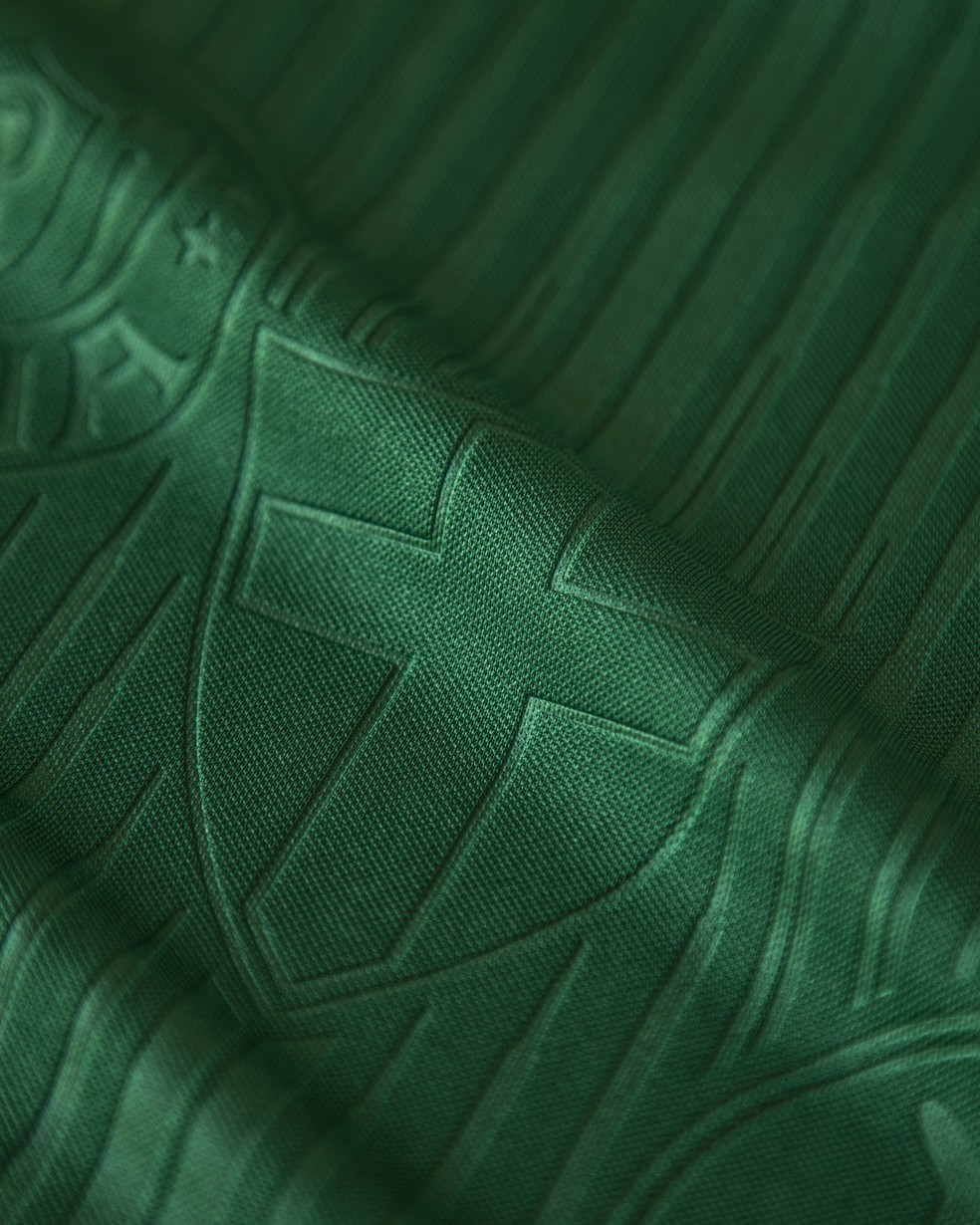 Details of the new Palmeiras shirt for 2024 — Photo: Disclosure