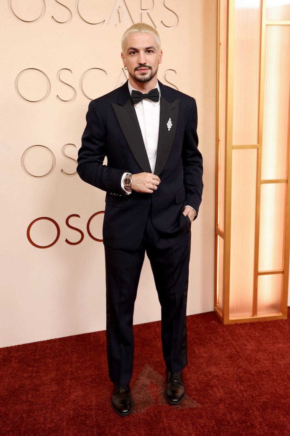 Gabriel Leone no Oscar — Foto: Arturo Holmes / GETTY IMAGES NORTH AMERICA / Getty Images via AFP)