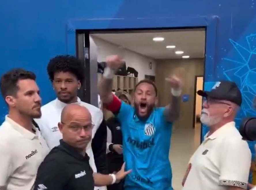 Neymar provoca dirigentes do Remo após vitória do Santos na Copa do Brasil
