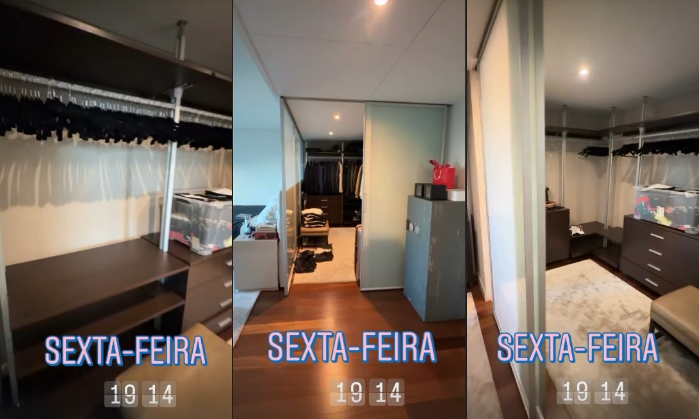 De volta ao Brasil, Susana Werner e Júlio César vão vender apartamento de 400 metros quadrados em Portugal