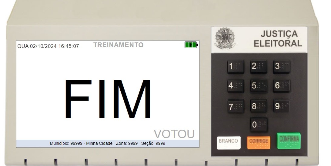 TSE divulga 'simulador' para votar na eleição municipal; confira