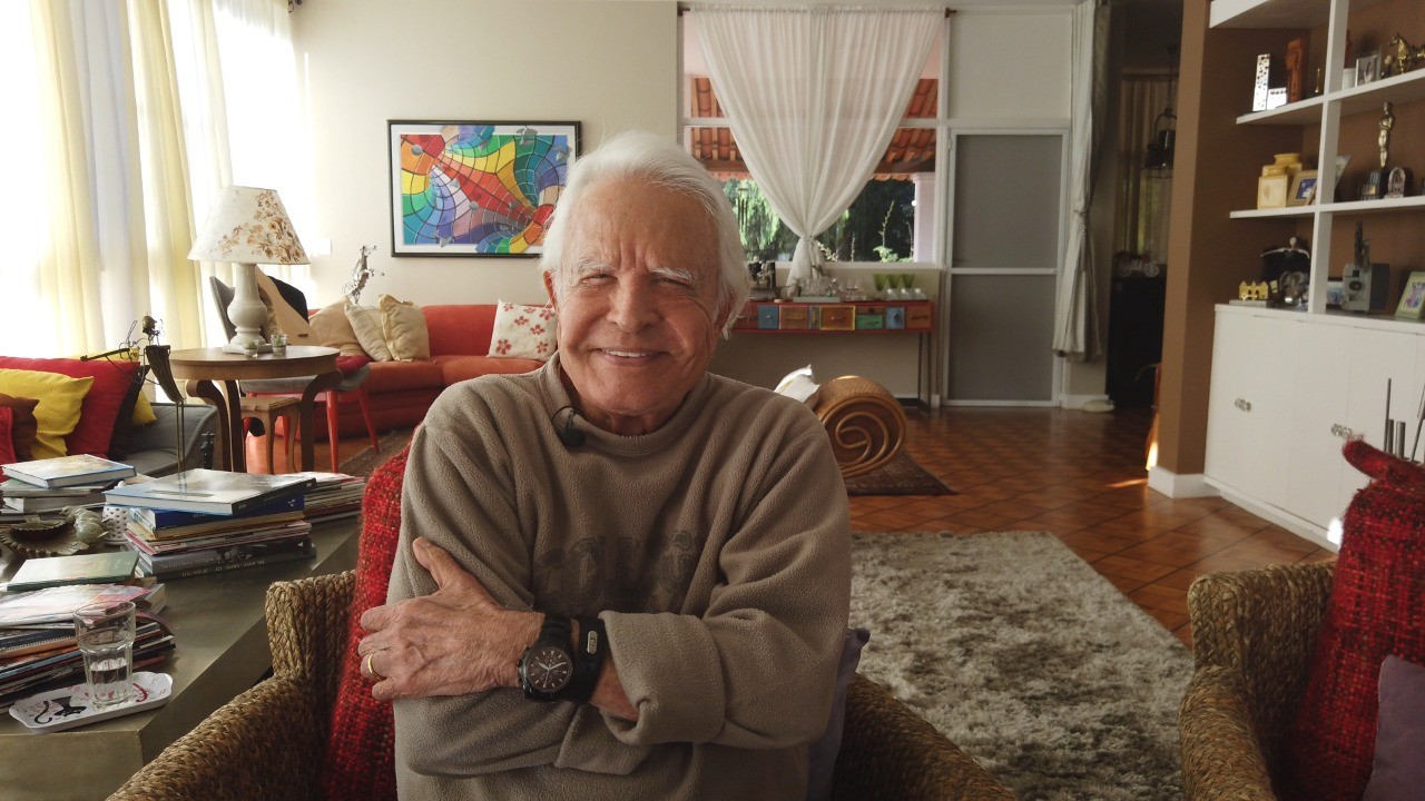 O jornalista e apresentador Cid Moreira — Foto: Divulgação