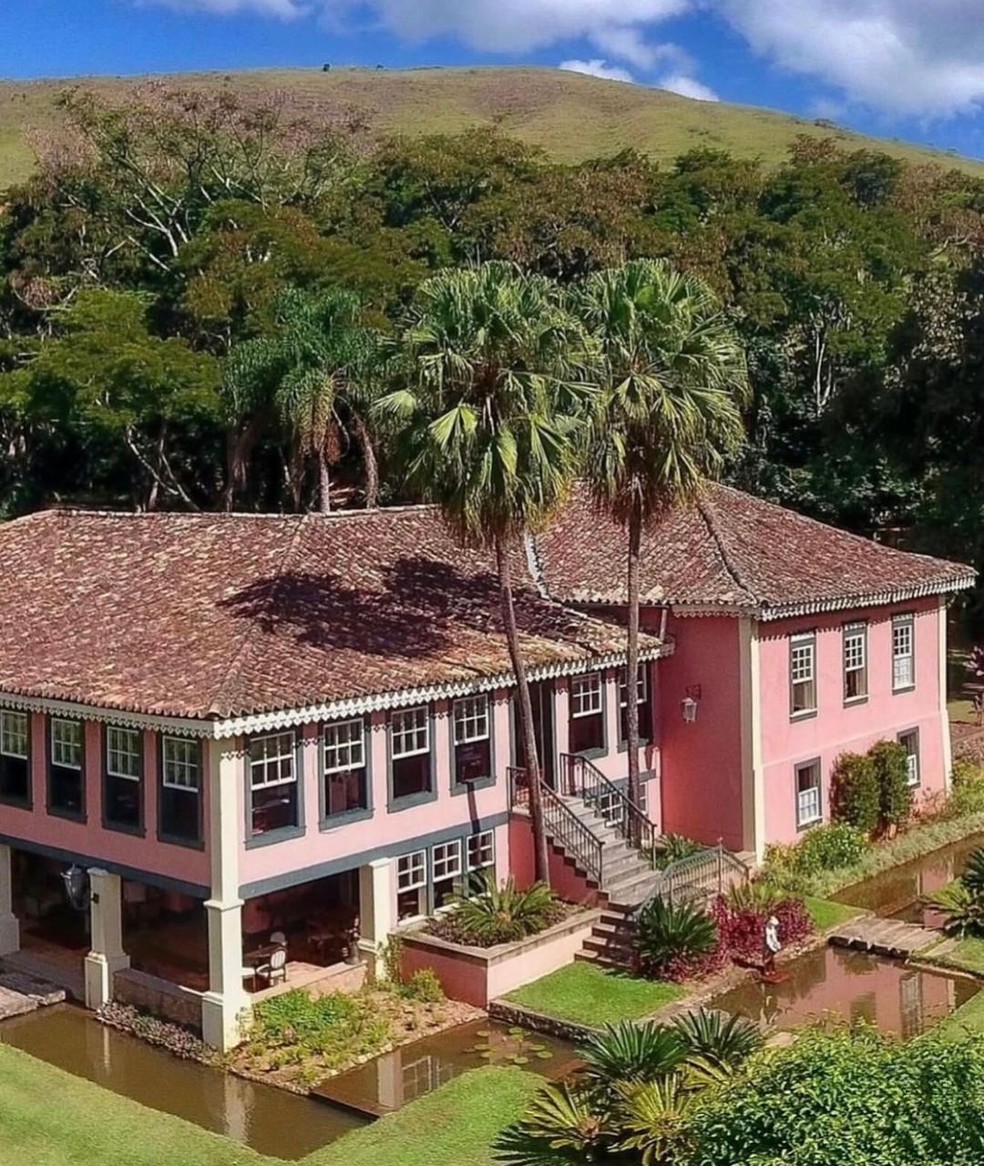 A Fazenda União, no município de Rio das Flores — Foto: Arquivo pessoal