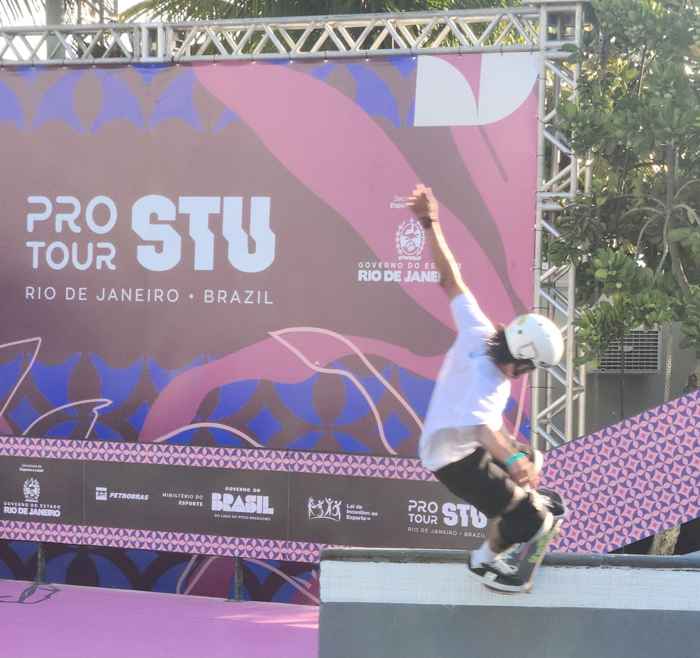 Augusto Akio encanta o público do STU Rio — Foto: Amanda Rosa