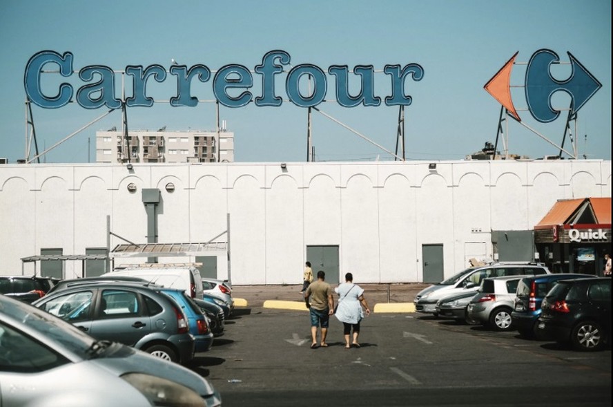 Hipermercado Carrefour em Marselha, na França