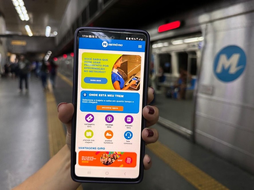 App do MetrôRio ganha funcionalidades para pessoas com deficiências visuais