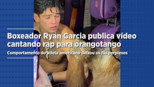 Boxeador que viralizou por vídeo inusitado com macaco pode perder título após resultado de exame antidoping 