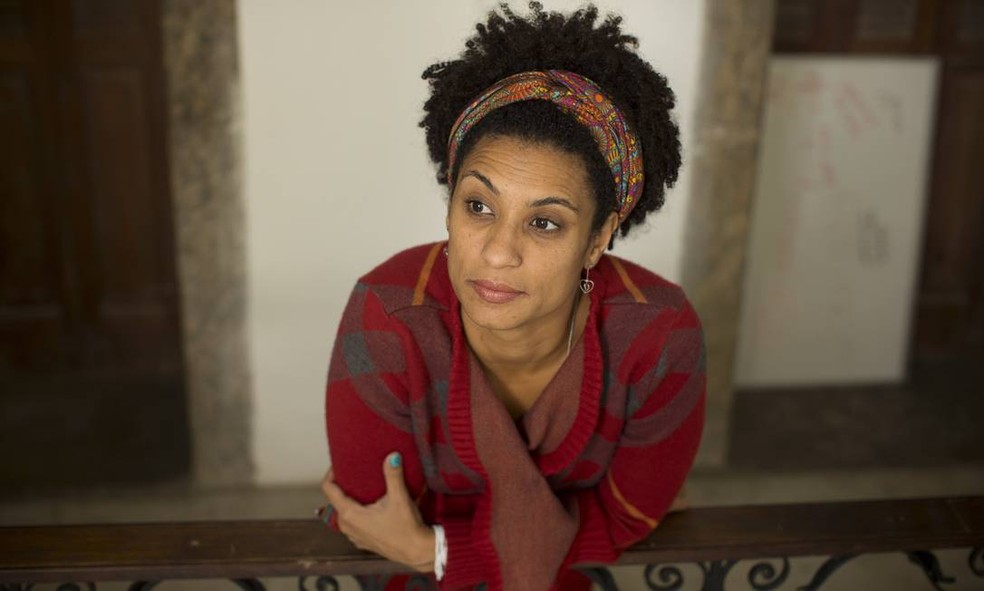 A vereadora assassinada Marielle Franco — Foto: Márcia Folleto/Ag. O Globo