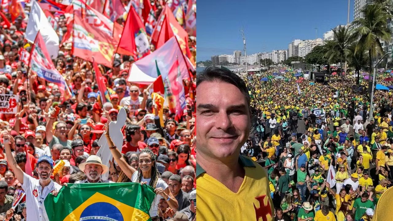 Eleições 2026: caminhadas e carreatas são permitidas até as 22h deste sábado; veja regras para os atos de Lula e Flávio